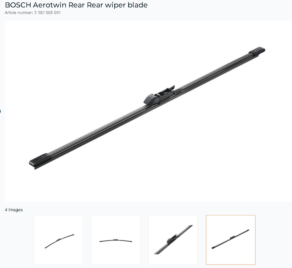 BOSCH WIPER BLADE 3397008051
