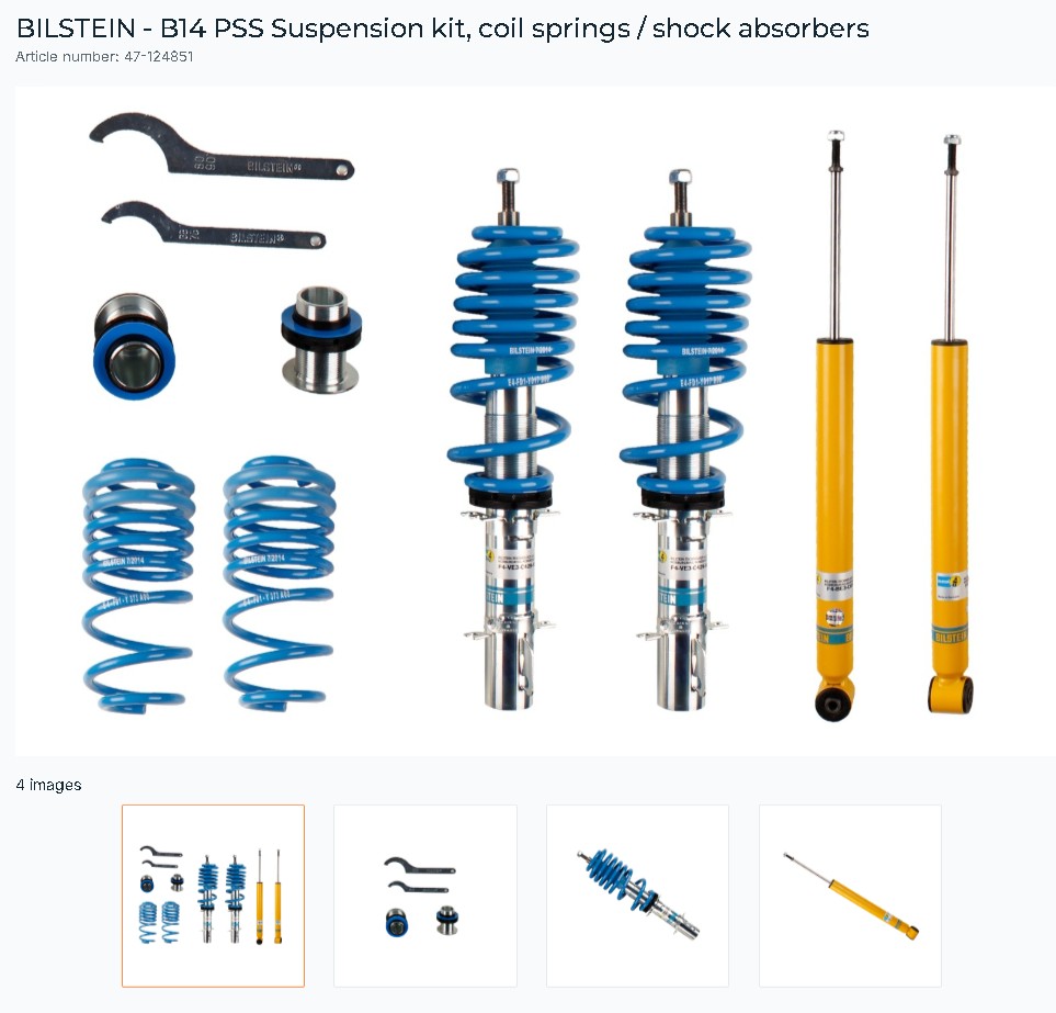 BILSTEIN BILSTEIN SUSPENSION KITS B47124851
