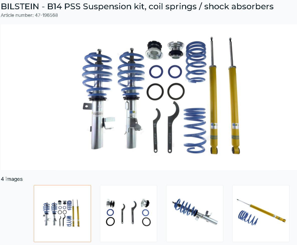 BILSTEIN BILSTEIN SUSPENSION KITS B47196568