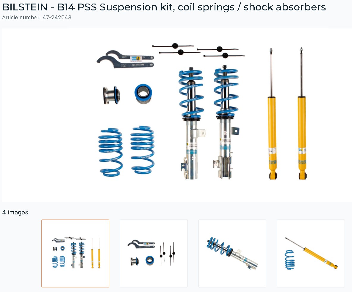 BILSTEIN BILSTEIN SUSPENSION KITS B47242043