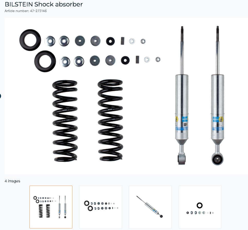 BILSTEIN BILSTEIN SUSPENSION KITS B47273146