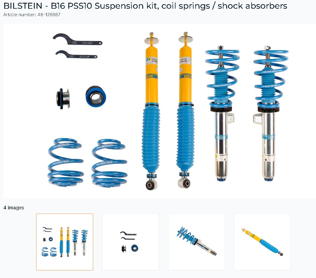 BILSTEIN BILSTEIN SUSPENSION KITS B48126687