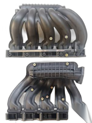 Mercedes C-Class W203 Intake Manifold 270D/M612 Plastic, 00-06.