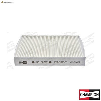 CHAMPION FILTER - CABIN CCF0477
