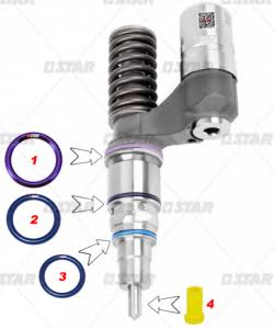 BOSCH FUEL INJECTOR REPAIR KIT BSH.F00VX99999