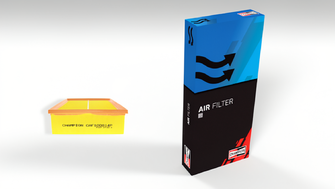 CHAMPION FILTER - AIR CAF100814P